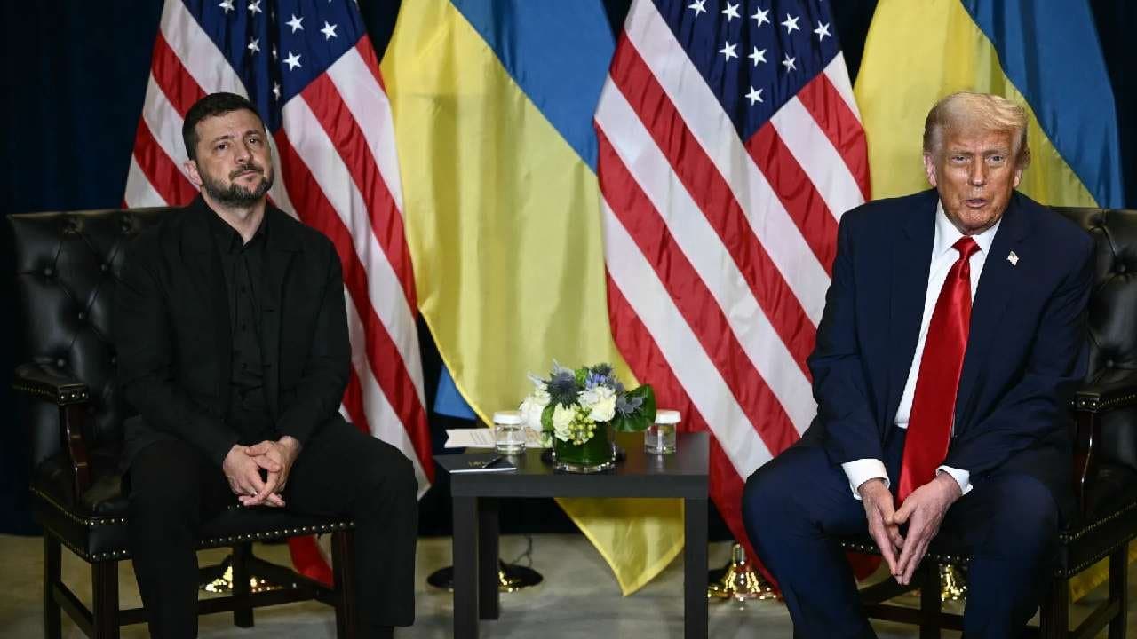 Powerful Explosions Heard In Kyiv Ahead Of Zelensky s Meeting With Trump