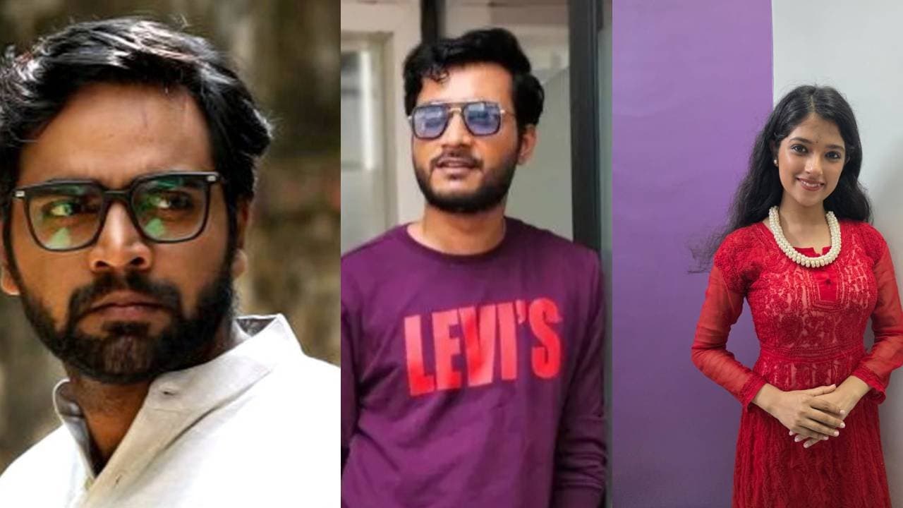 Actors Suhotra Mukherjee and Kinjal Nanda are conducting dance workshop for coming new movie Tomake Bujhi Na Priyo