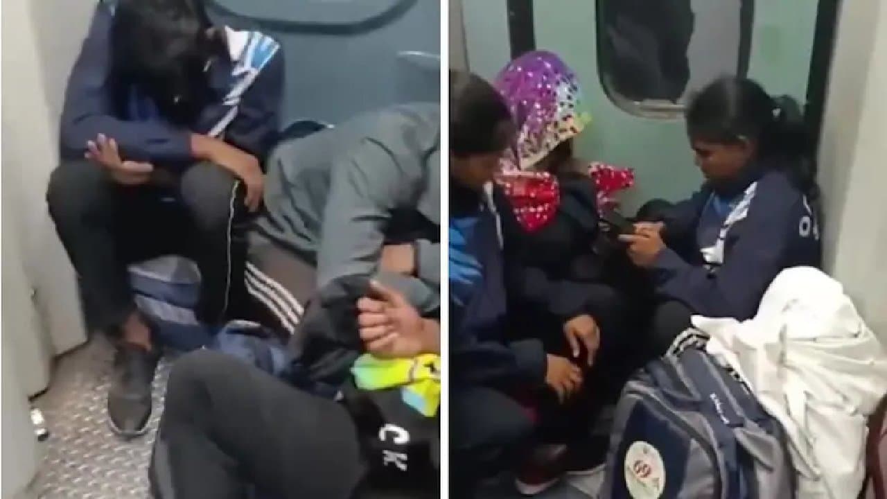 18 Odisha Wrestlers Sit Near Train Toilet Due To Unconfirmed Tickets