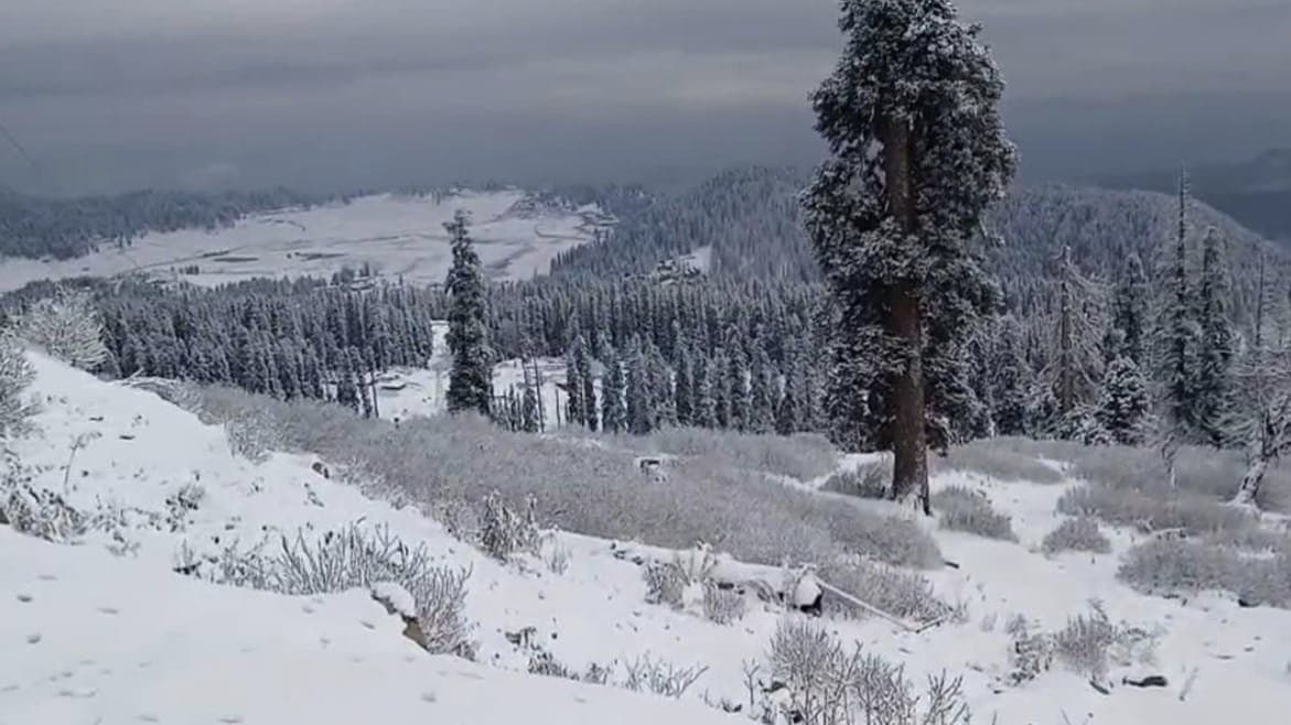 Kashmir witnesses fresh spell of snowfall as Chillai Kalan begins