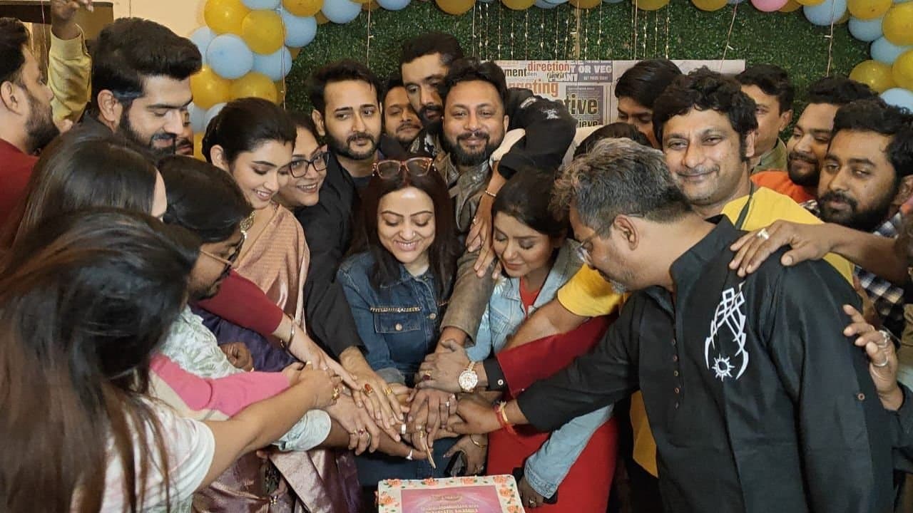 Jagadhatri last day shooting Ankita Mullick broke down in tears