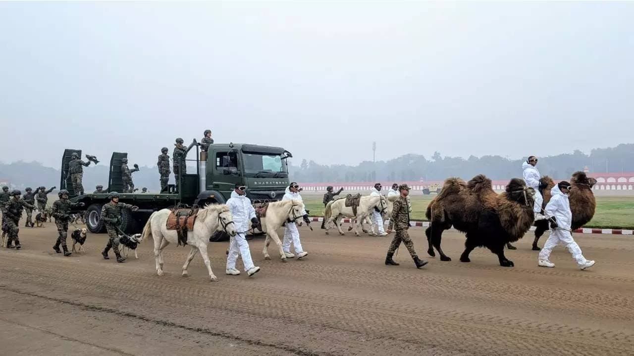 Indian Army To Organise First-Ever Animal Contingent In Republic Day Parade