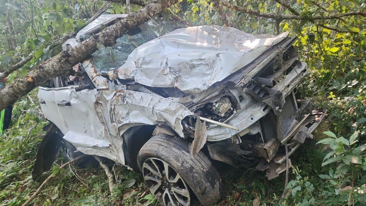 Three Killed After Car Plunges In Deep Gorge In North Bengal