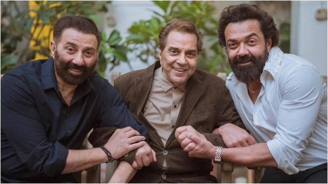 Dharmendra s Ashes Immersed in Ganga Grandson Karan Deol Performs Last Rites