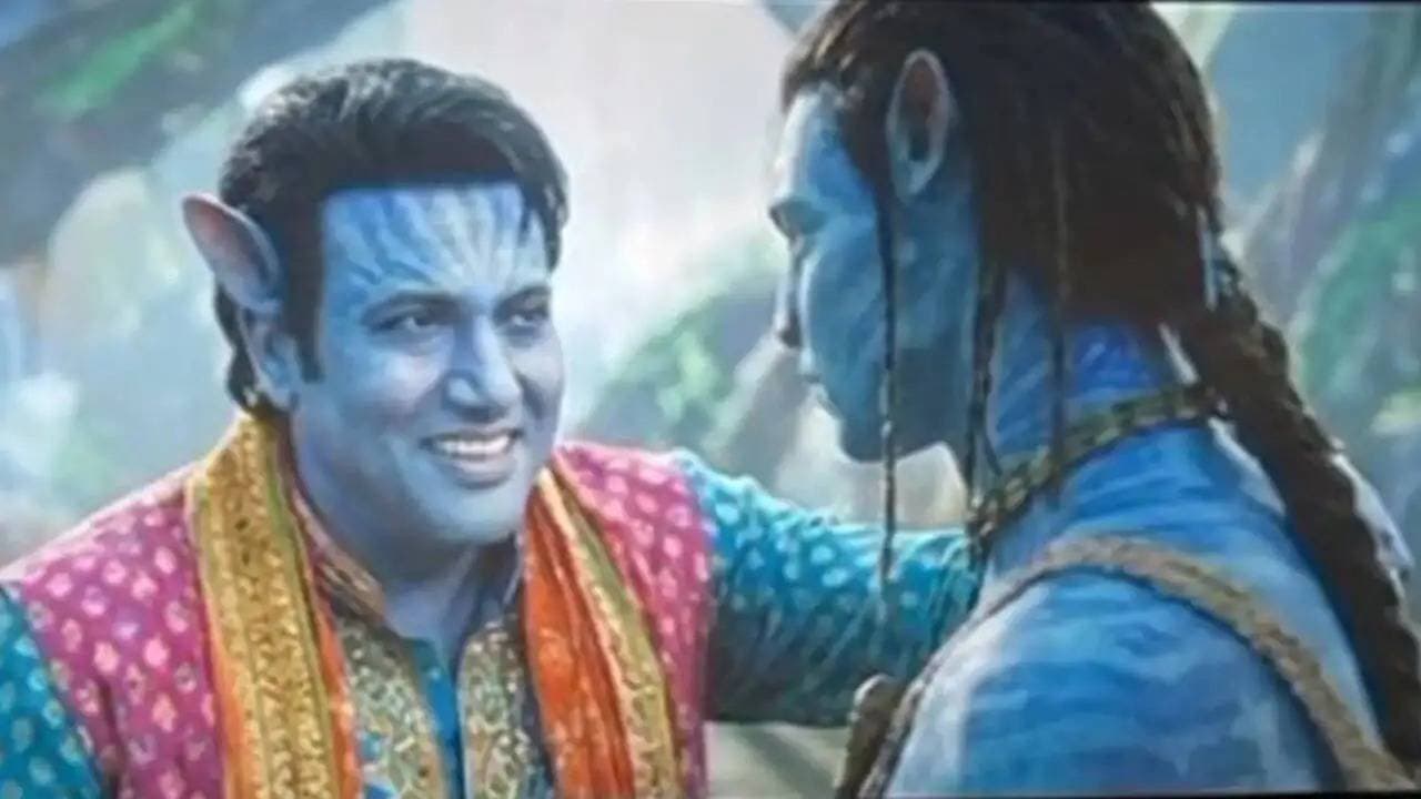 AI Generated Clip Shows Govinda in James Cameron s Avatar Fire And Ash