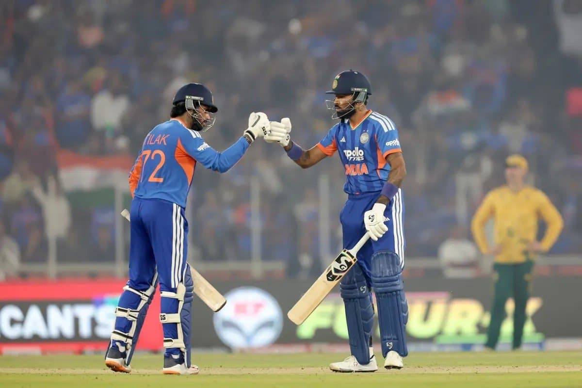 Hardik Pandya and Tilak Varma steal the show, India win T20 series against South Africa by 3-1