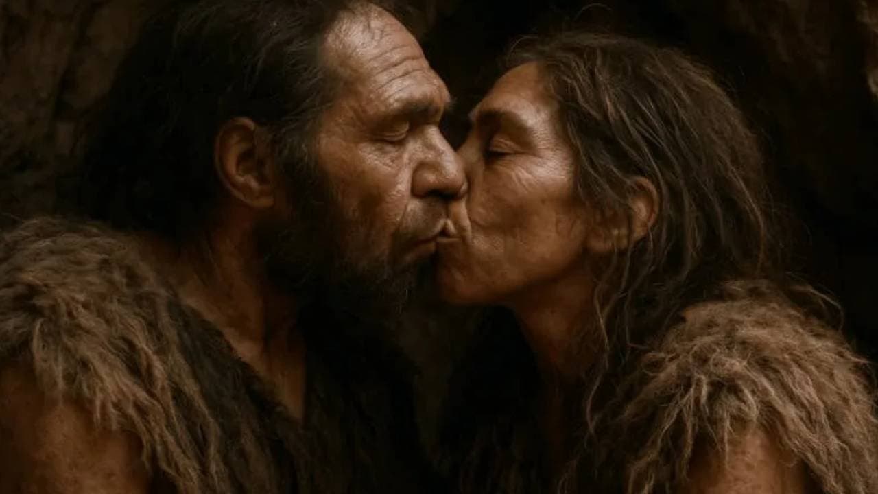 Humans did kiss for the first time 20 million years ago! 