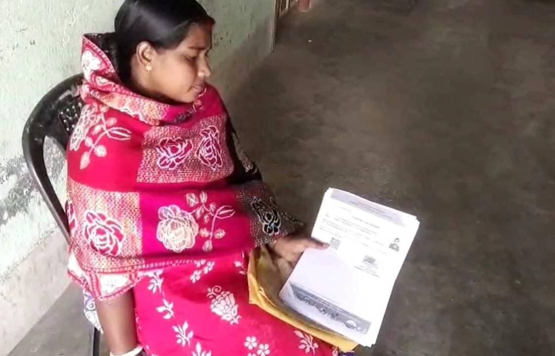 Pregnant woman came for SIR hearing