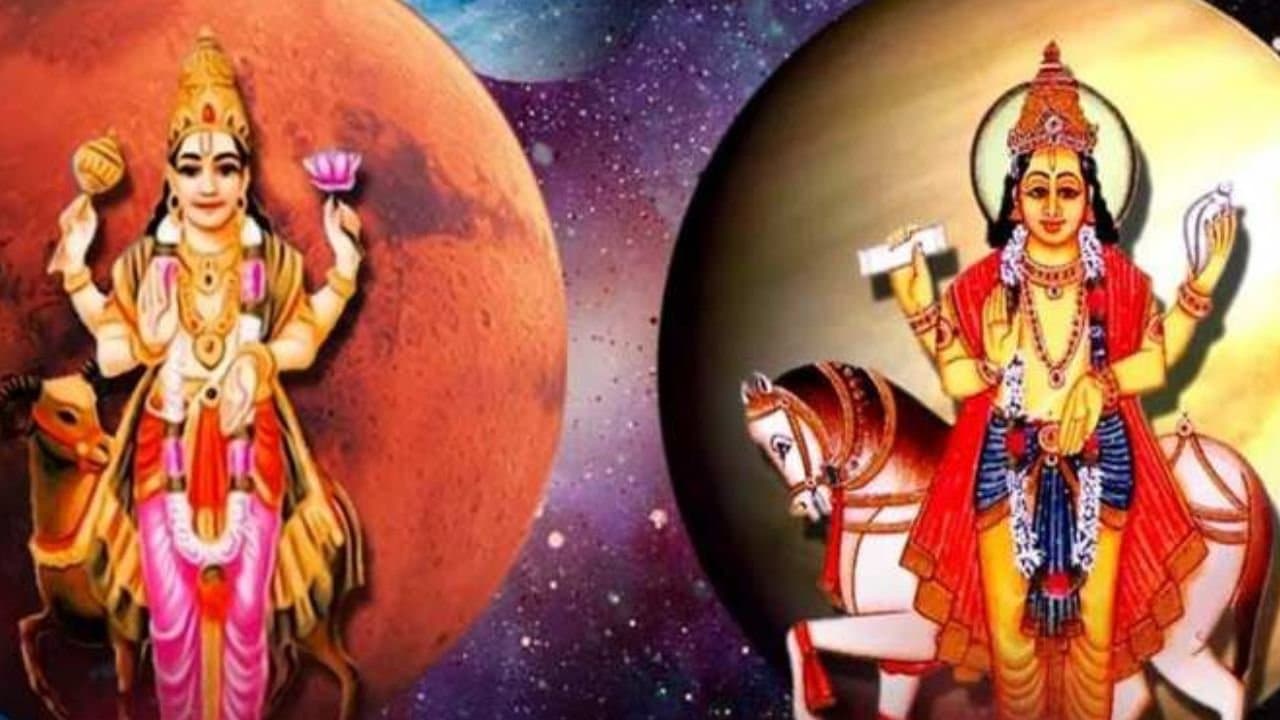 Shukra mangal ashtadash yog 2025 4 zodiacs may get rich