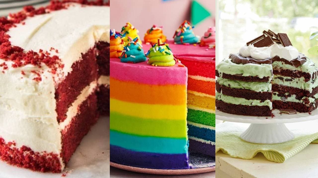 Celebrate your Christmas with colourful cake recipes