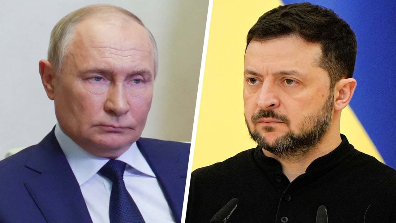 Presiident Zelenskyys death wish for Putin as Russia bombards Ukraine during Christmas