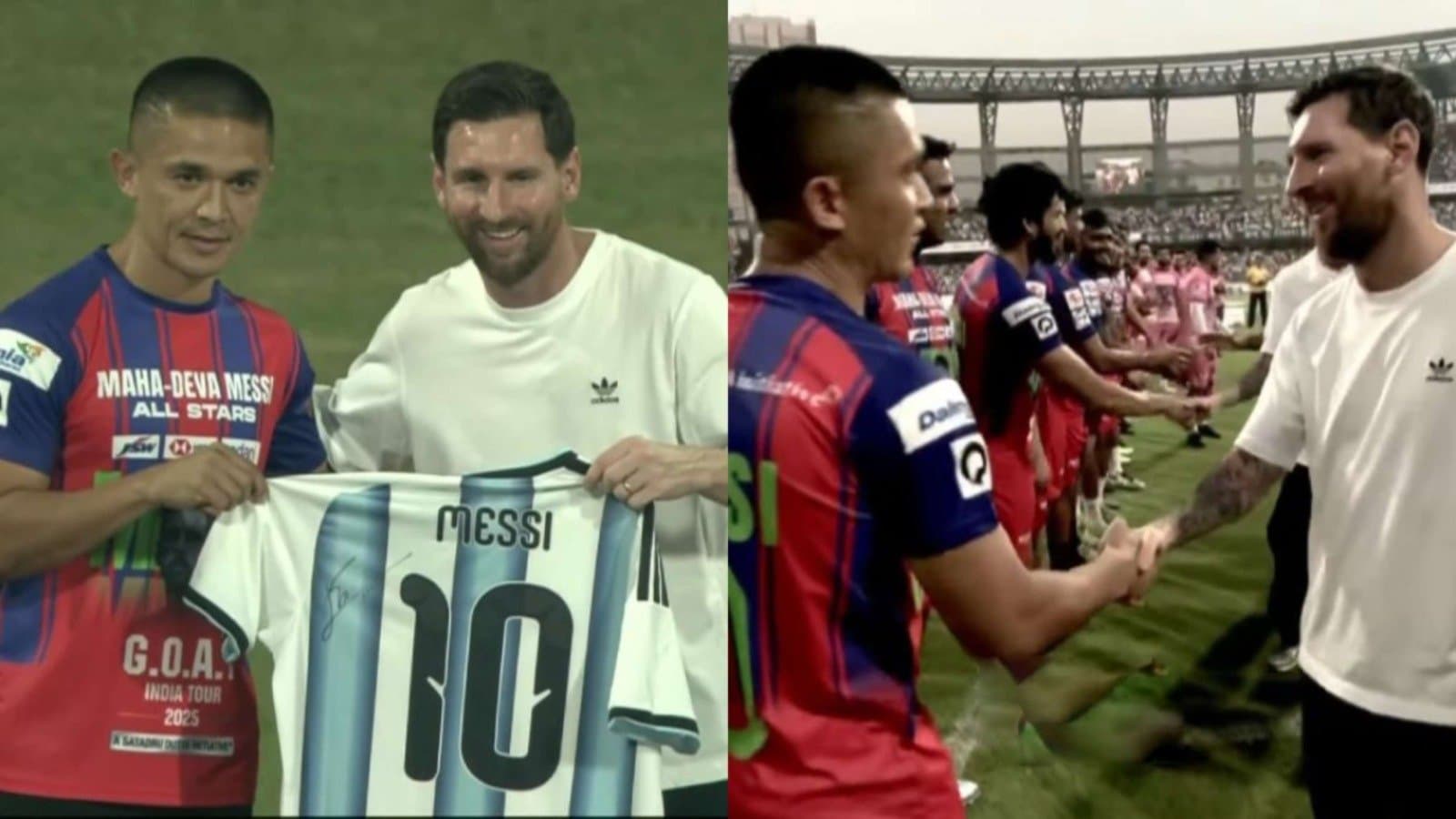 When Lionel Messi meets Sunil Chhetri in Wankhede Stadium 