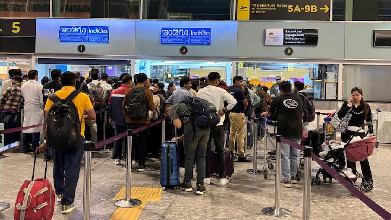 Indigo flights cancelled on thursday amid crew shortage