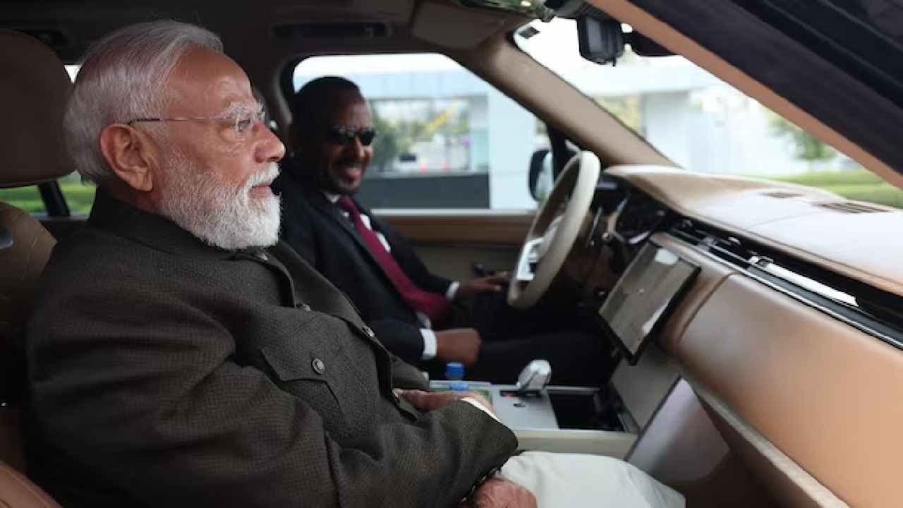 Narendra Modi: Ethiopian PM drives and create history