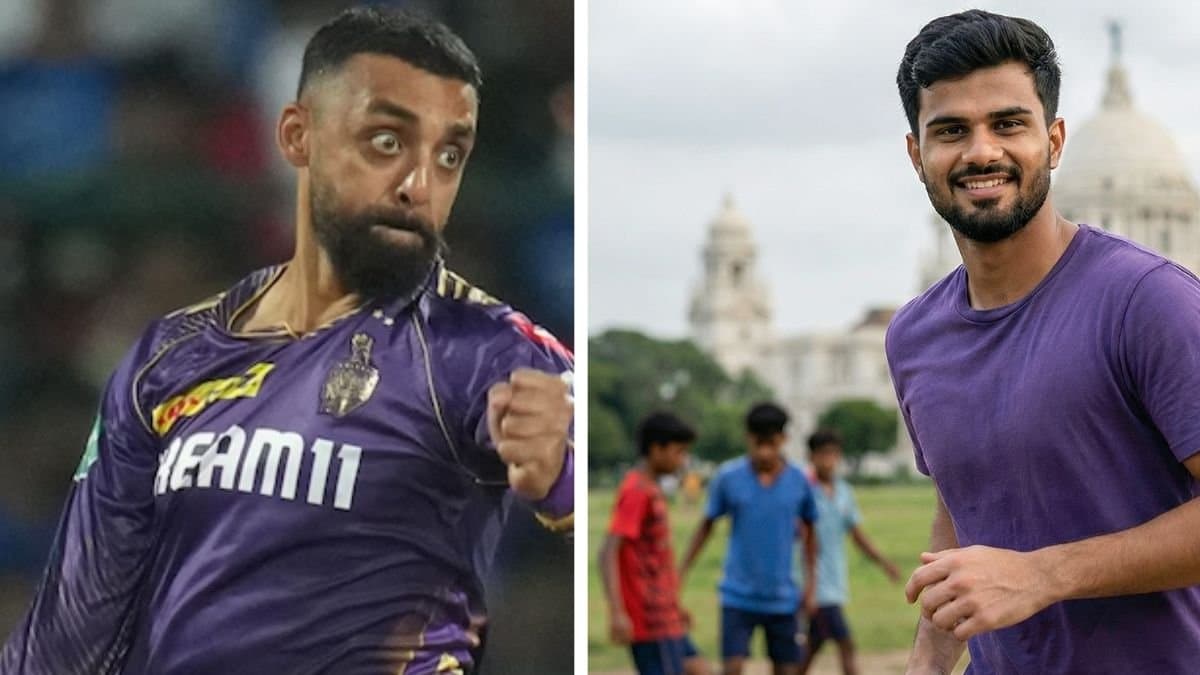 KKRs newly recruit Daksh Kamra is already drawing comparisons with Varun Chakravarthy 