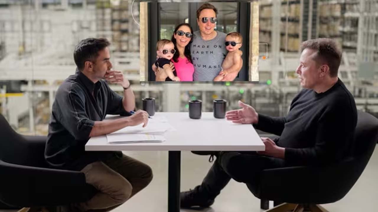 Elon Musk reveals sons name Sekhar discloses partner Shivon Zilis Indian heritage