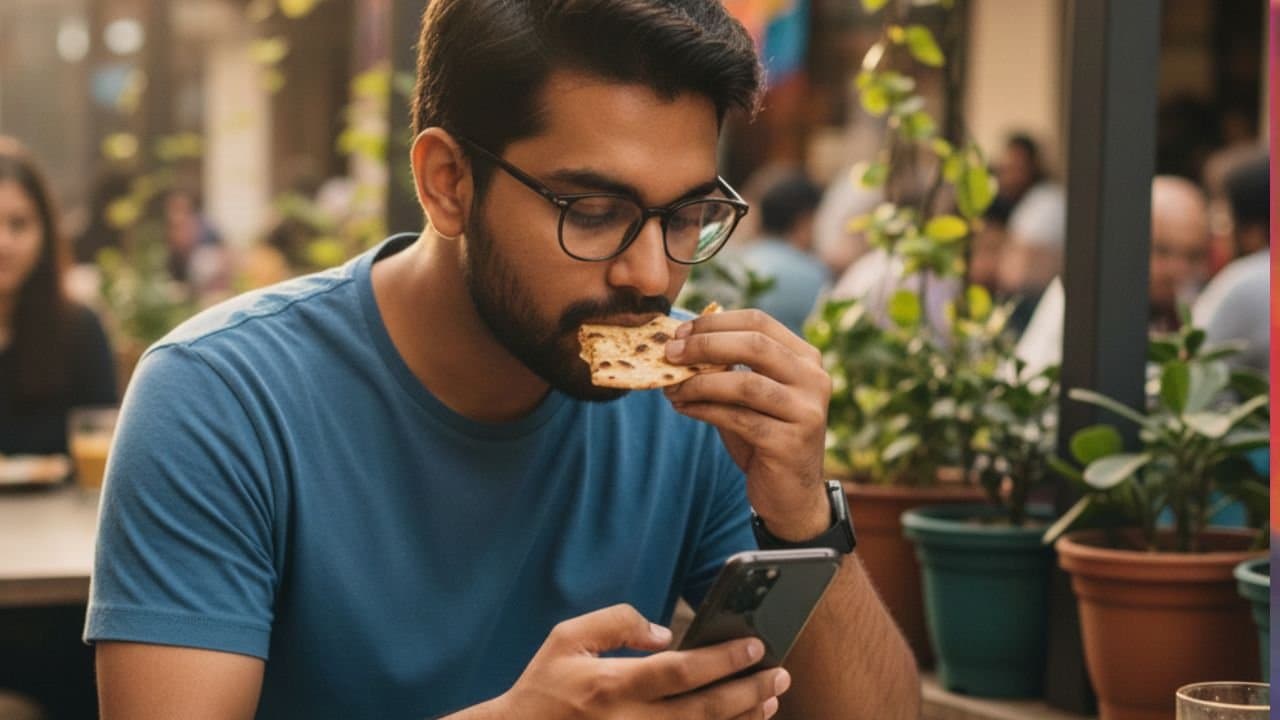 Why you should not watch reels while eating