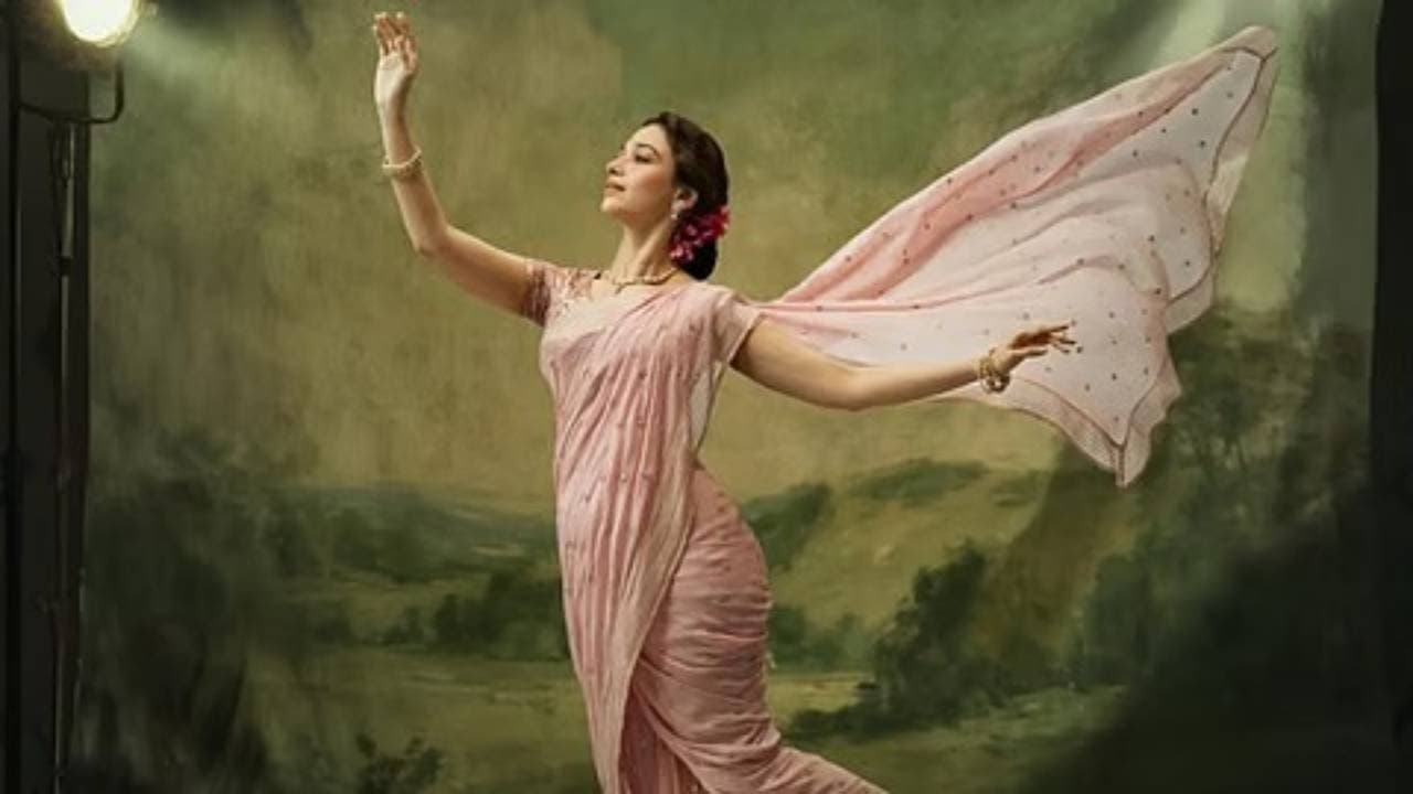 Tamannaah Bhatias look as actress Jayashree from V Shantaram biopic unveiled 