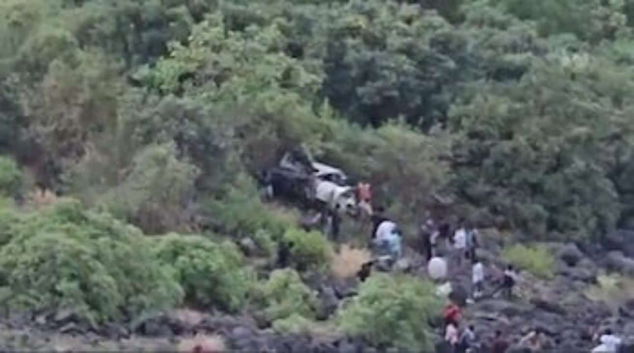 Six Killed As Car Falls Into 600 Foot Gorge In Maharashtra