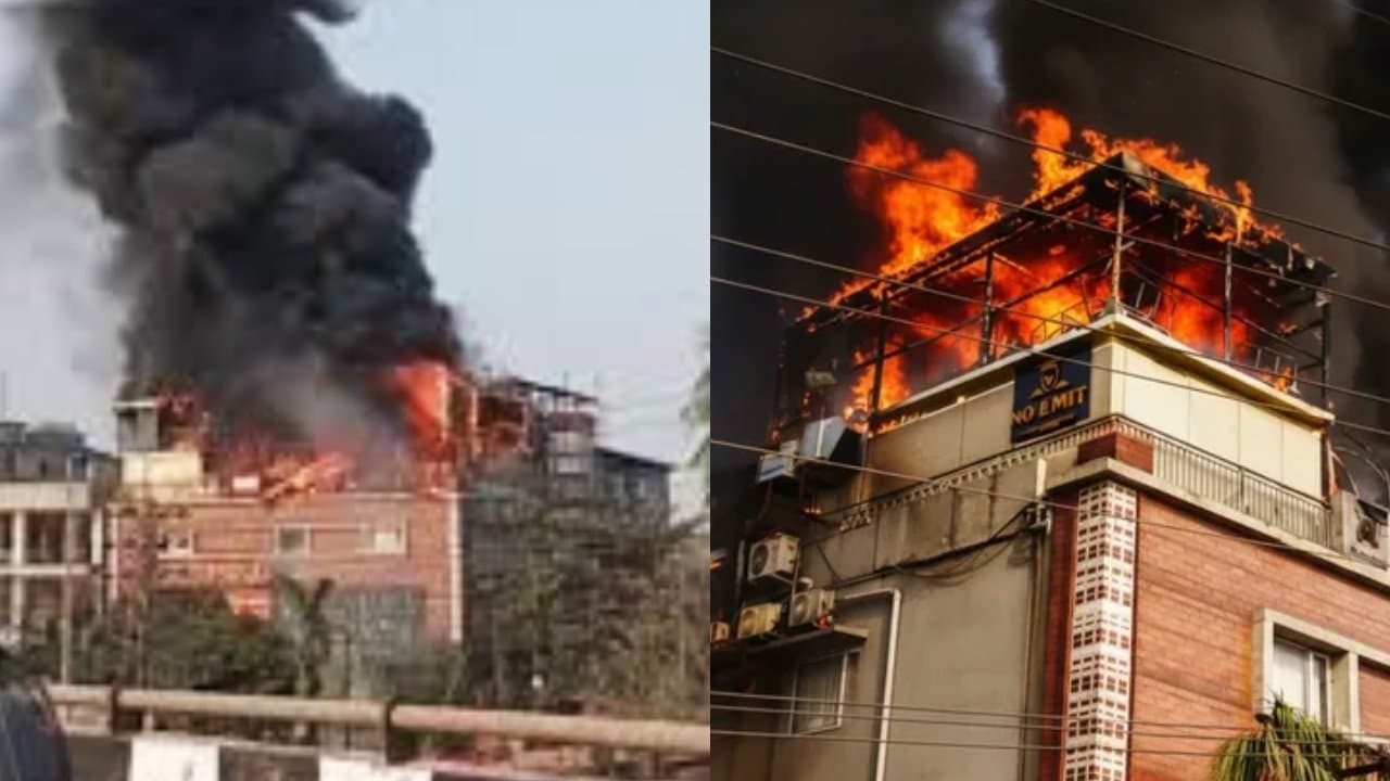 Odisha Fire Incident Massive Fire At Bar In Bhubaneswar