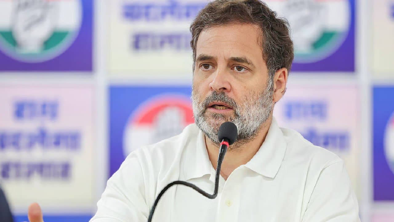 Didnt answer our questions Rahul Gandhi on Amit Shahs speech 