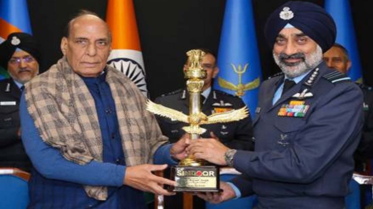 Defence Minister Rajnath Singh claims that Operation Sindoor is an example of Indias robust air power 