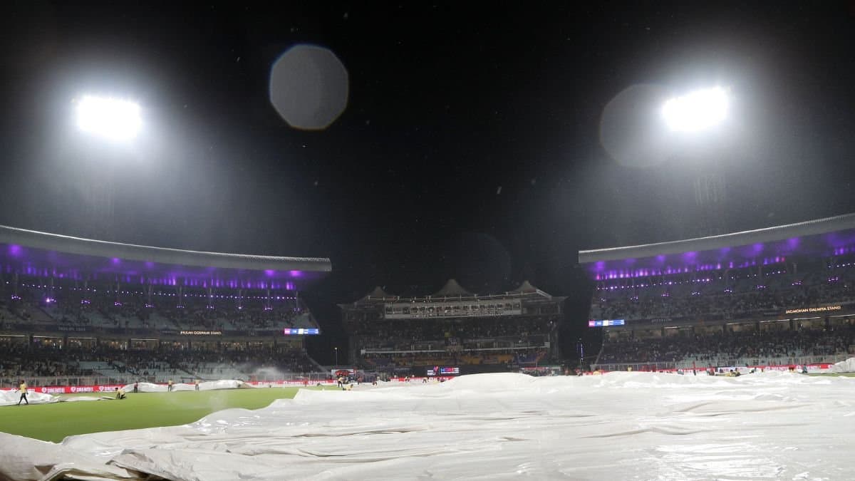  IPl 2025: Match between KKR and Punjab Kings abandoned due to rain spt 