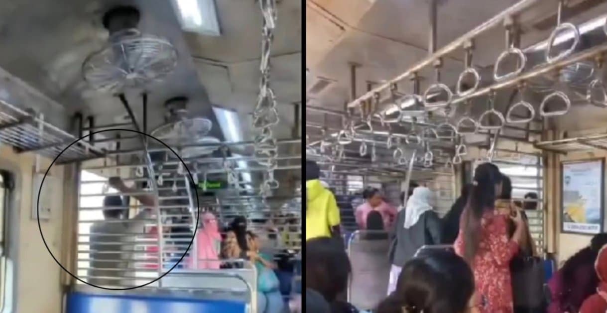 Man Entered Mumbai Local Train Women Coach Then Pushed Teen Off From Moving Train