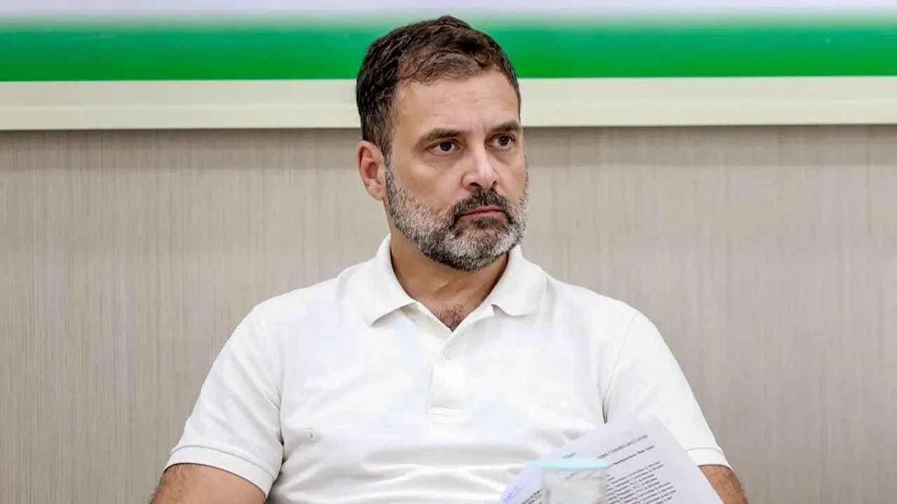 Rahul Gandhi: Leader of Partying comment from BJP