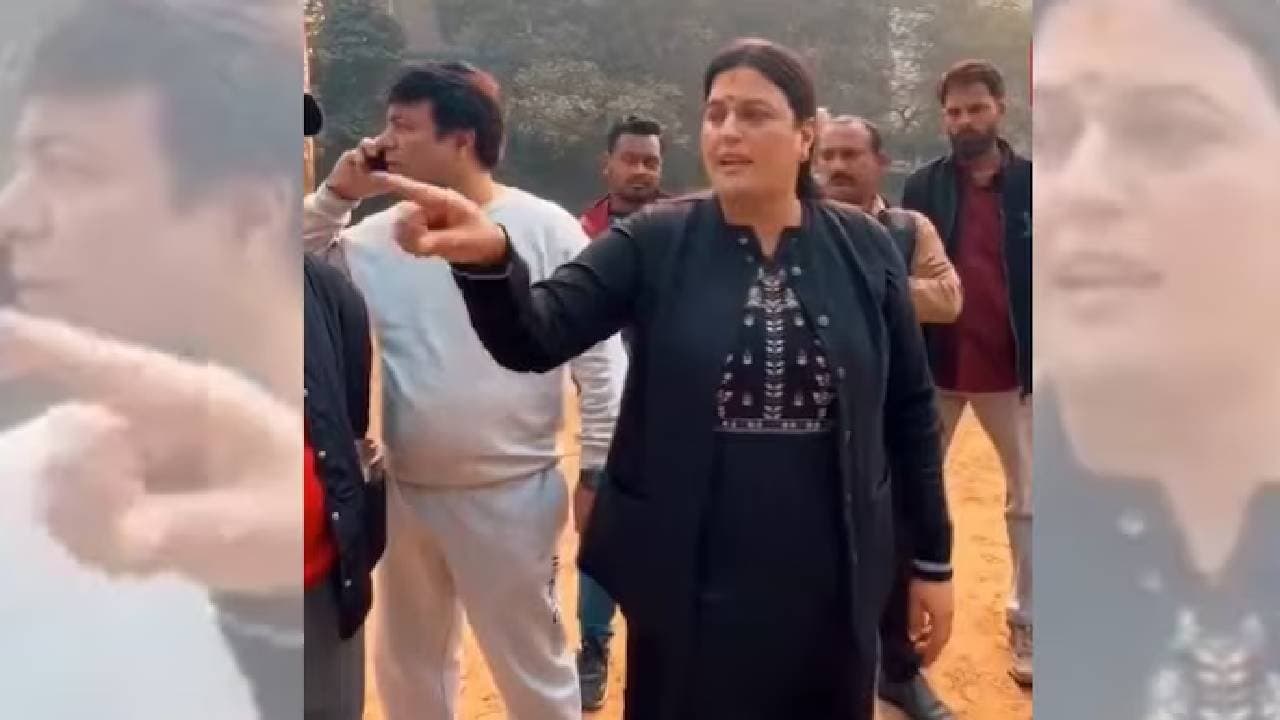Learn Hindi or leave: BJP councillor filmed threatening African man in Delhi park