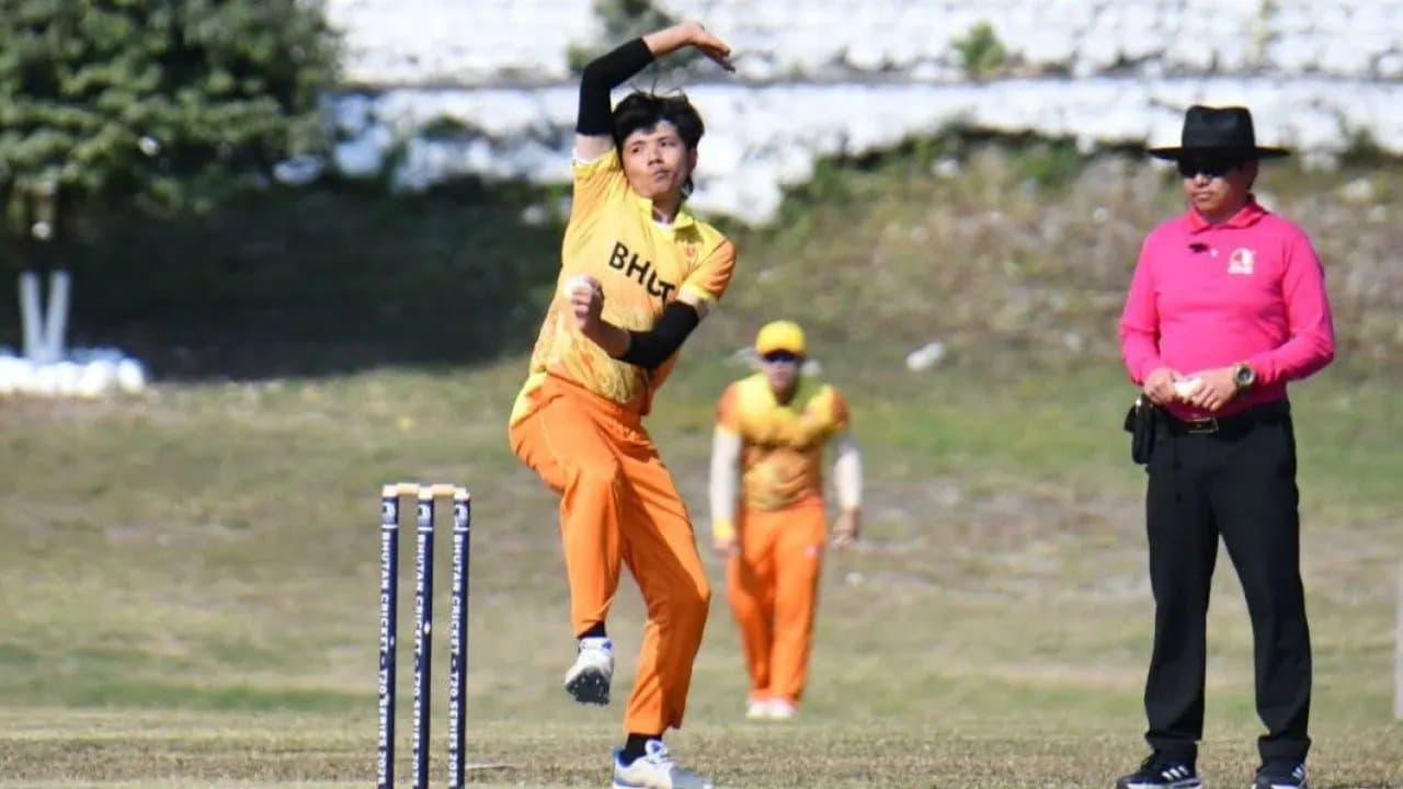 Bhutans Sonam Yeshey etched his name into Cricket history by becoming the first bowler to claim an eight wicket haul in T20 