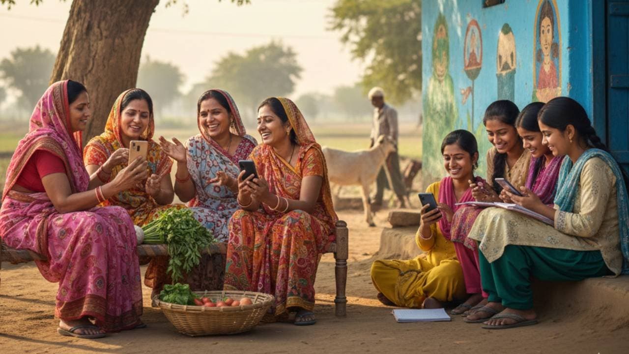 Rajasthan village banned smart phones for women