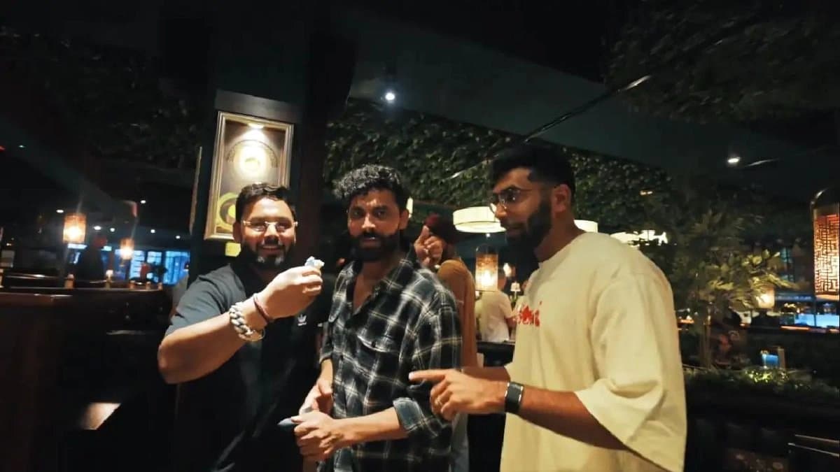 India star wicket keeper Rishabh Pant jokes  Ravindra Jadeja on his T20 retirement