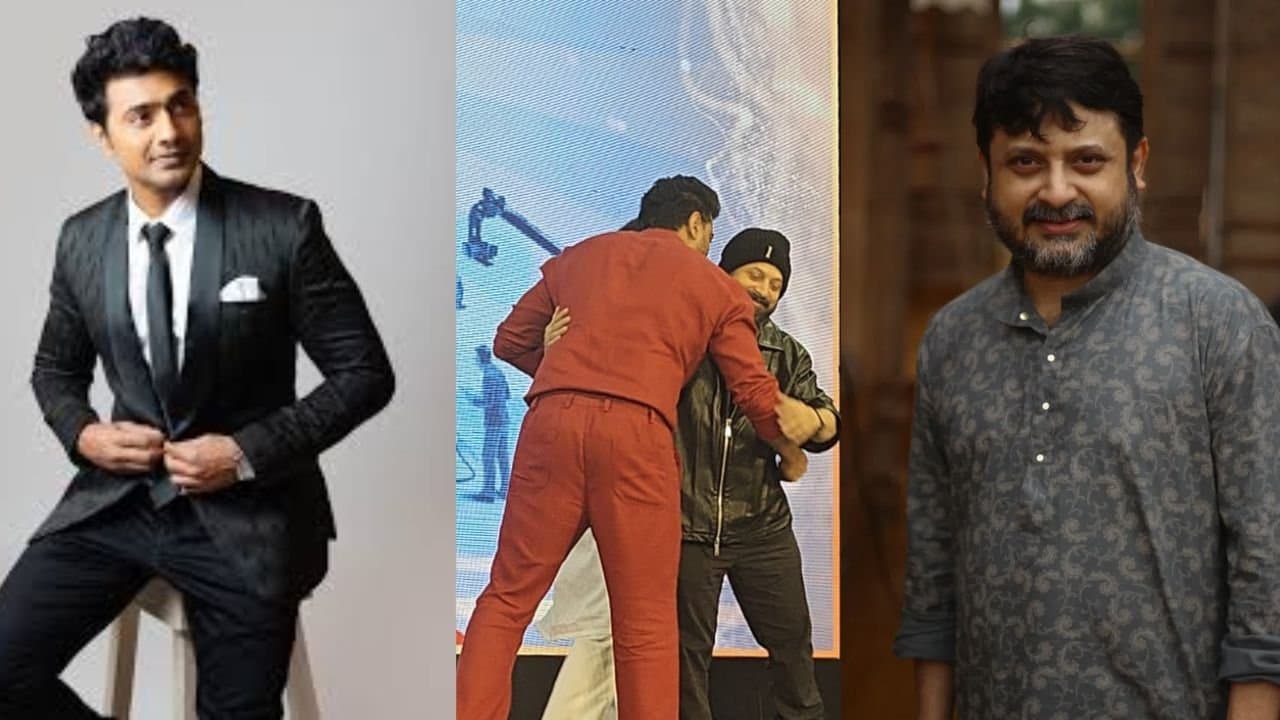 Dev praised Shiboprosad Mukherjee and Nandita Roy while attending Fedaration Utkarsha Samman