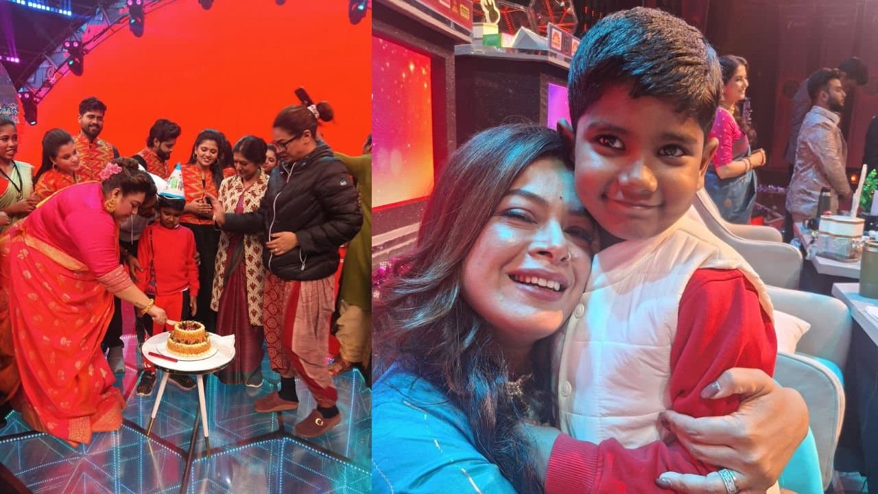 Iman Chakraborty wishes Jojo Mukherjees adopted son Adipto 