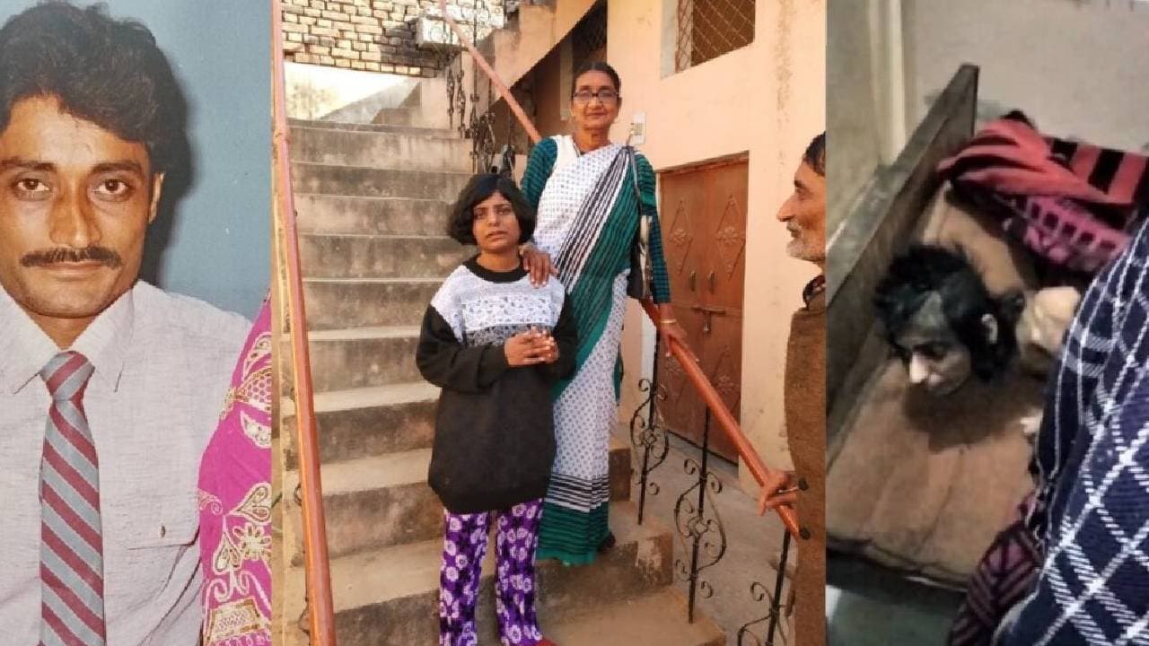 Father Dead Woman Found Starving In UP Home 