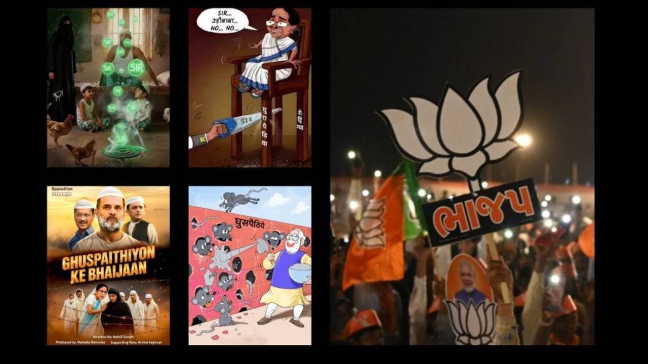 Delhi BJP shares SIR With Islamophobic Content