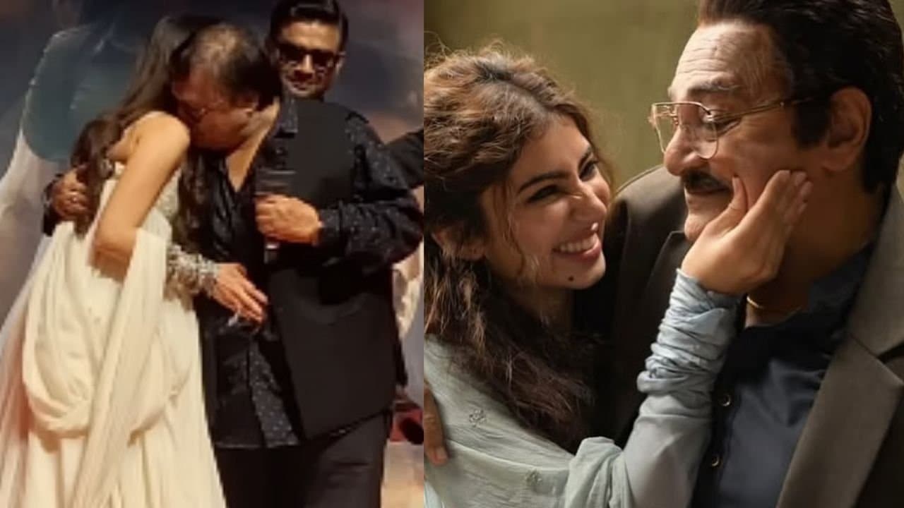 Rakesh Bedi Reacts To Backlash For Kissing 20 Year Old Sara Arjun On Her Shoulder At Dhurandhar Event