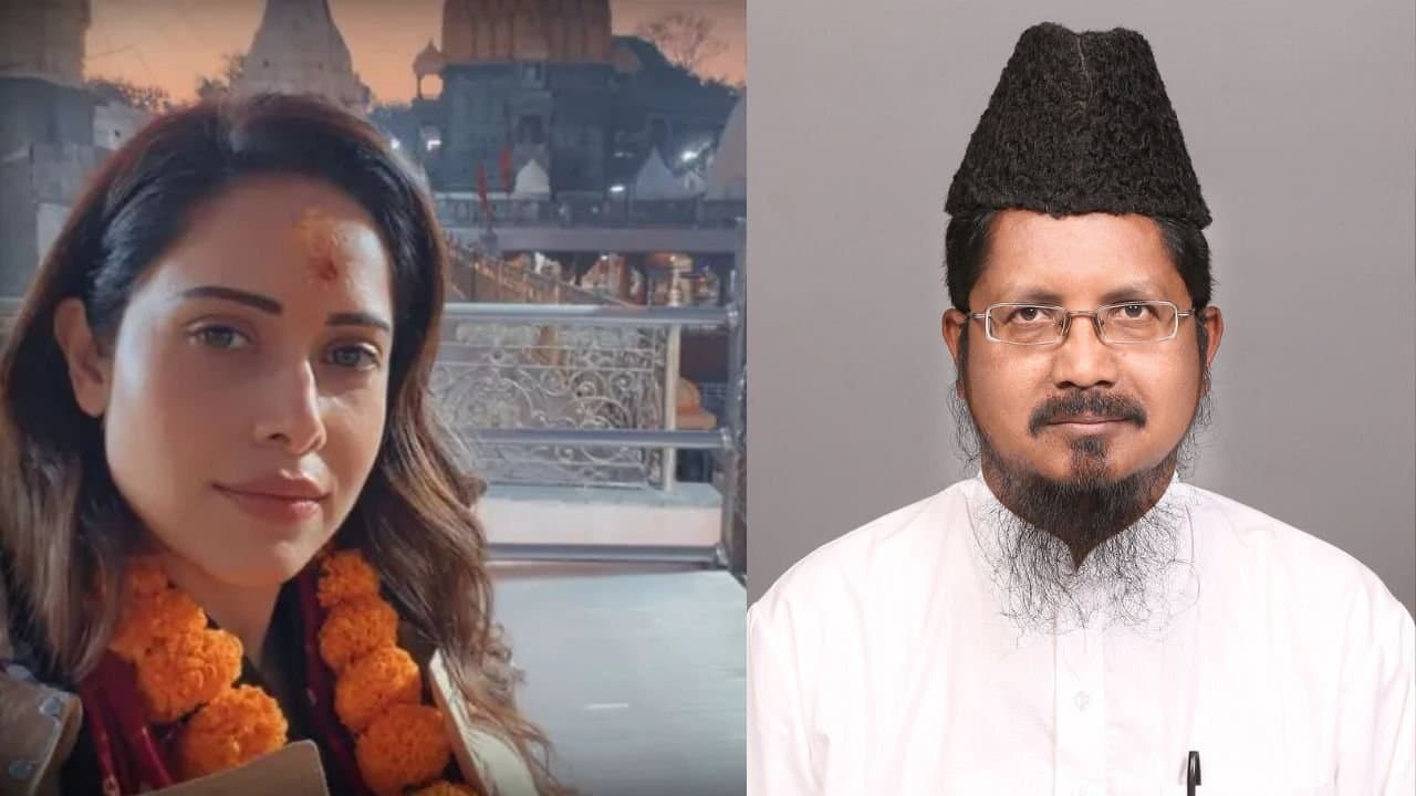 Nushrratt Bharuccha got slammed by maulavis as she visits Mahakal Mandir and offers puja
