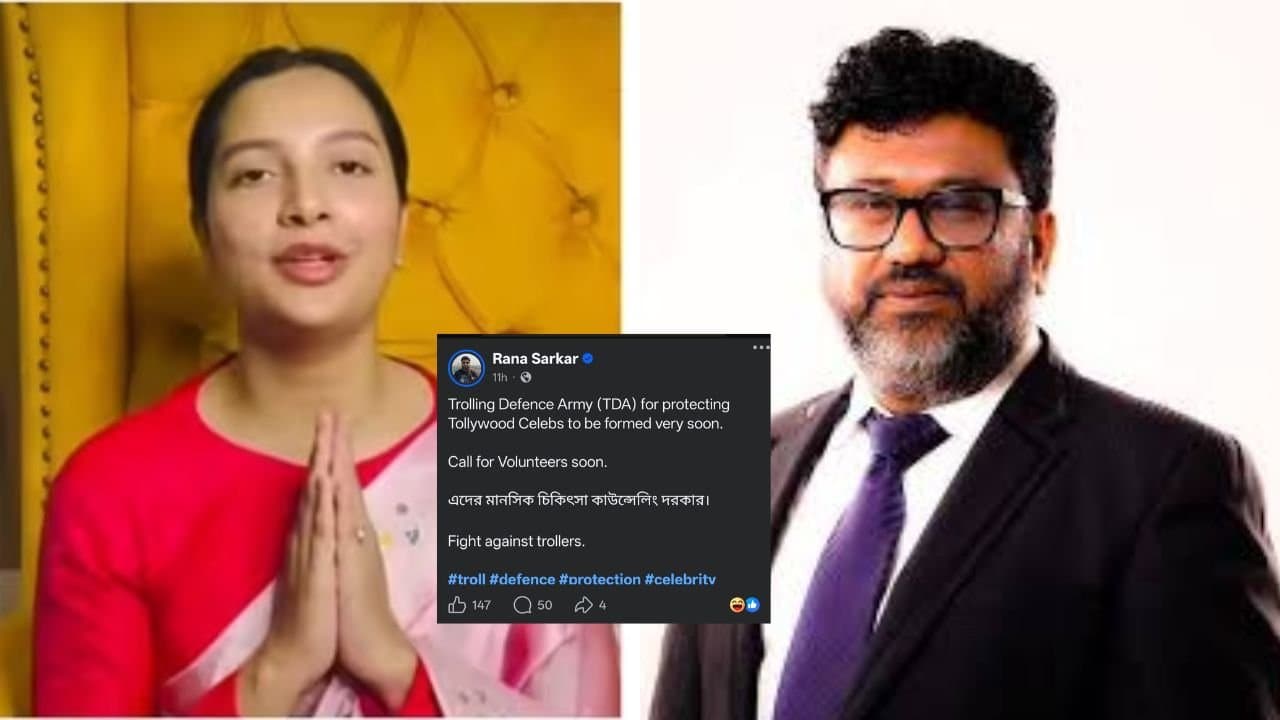 Rana Sarkar announces to form Trolling Defence Army in a cryptic post after Subhashree Ganguly gets trolled for clicking photos with Messi