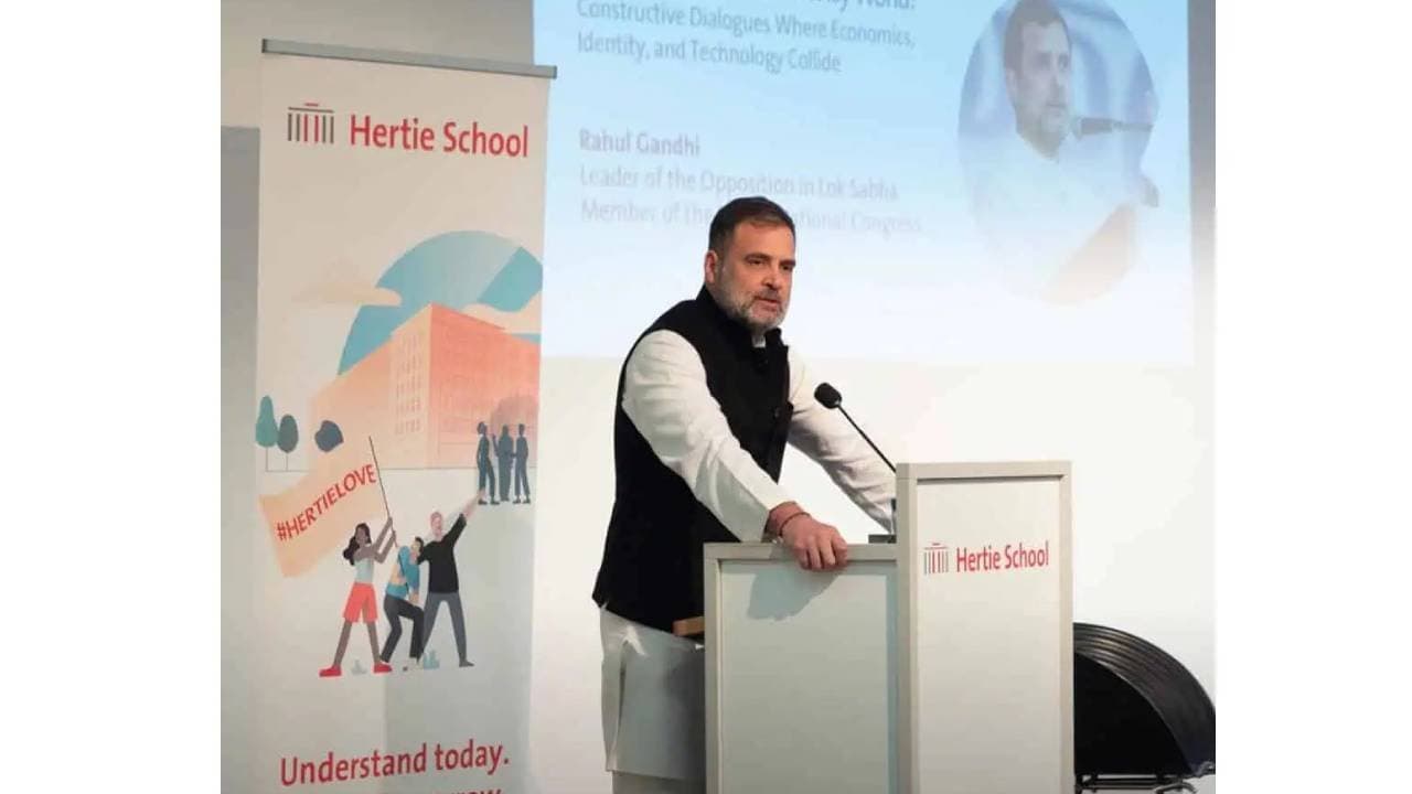 Rahul Gandhi engages with German think-tanks on democracy