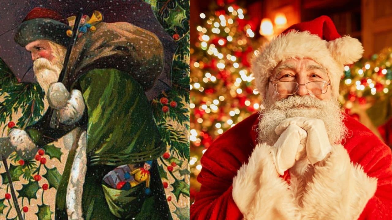 Santa Claus was never red before 1931 here is why his dress colour got changed