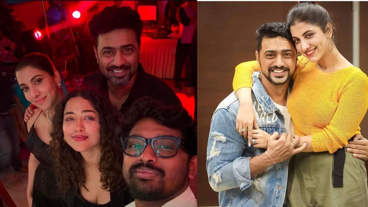 Dev turns 43 on megastars birthday Rukmini Maitra arranged a special birthday party Ankush Hazra Sohini Sarkar and others were present