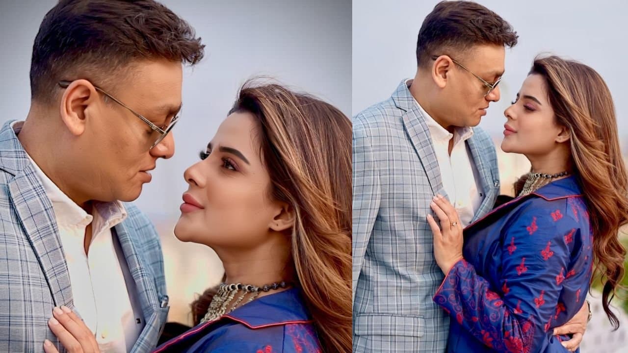 Subhrajit Mitra and Rupsha Mukherjee stuns in a winter photoshoot