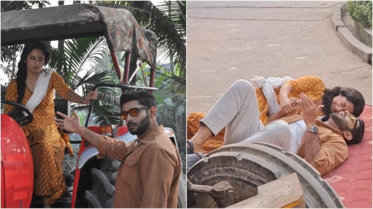 Set visit and exclusive interview of cast of Sohage Adore 