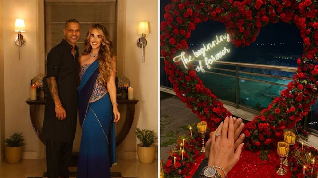 Shikhar Dhawan announces engagement to girlfriend Sophie Shine in heartfelt Insta post