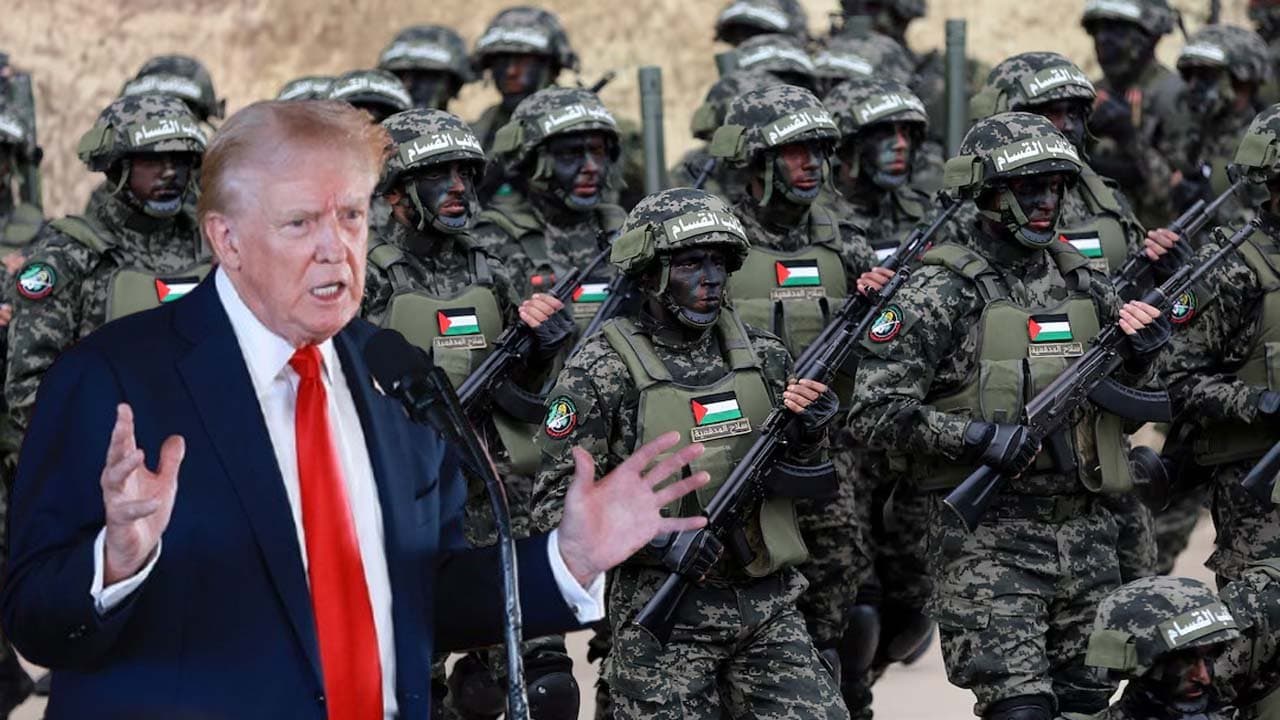 They will be wiped out Trump gives Hamas a stern warning shortly after the Gaza peace agreement was signed in Davos