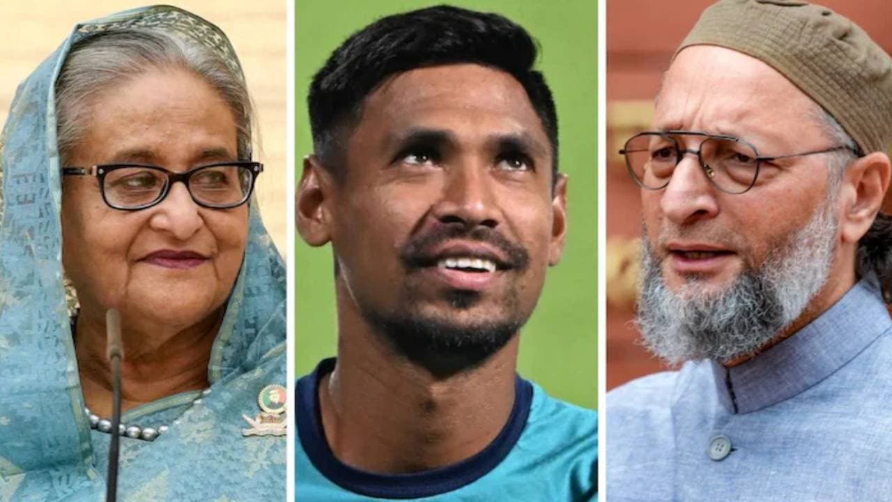 Asaduddin Owaisi slams BCCI Move Against Bangladeshi Pacer