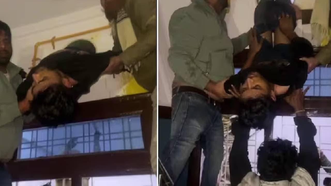 Rajasthan thief stuck in kitchen exhaust shaft during robbery 