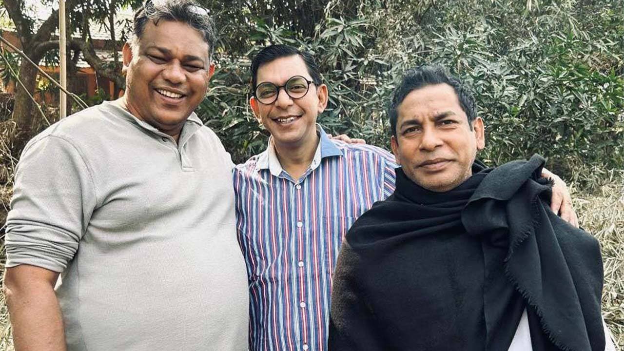 Chanchal Chowdhury and Mosharraf Karim reunite at the iconic Sakinn Sarisuri village
